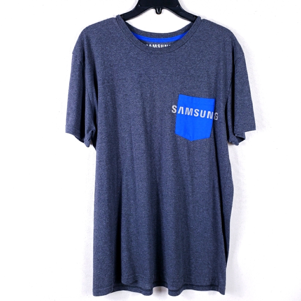Samsung Short Sleeve Crewneck Tee Cotton Blend